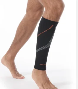 Custom Logo Soft Breathable Knee Compression Sleeve Spring Soccer Basketball Football Sport Leg Sock