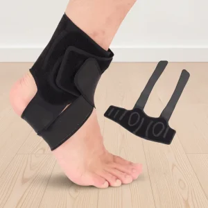 Custom Logo Sports Orthopedic Foot Splint Neoprene Compression Adjustable Cotton Nylon Ankle Support Protection