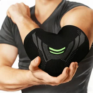 Custom Logo Tennis Arm Wraps Support Sleeve Elbow Brace Wear Adjustable Elbow Protection for Powerlifting
