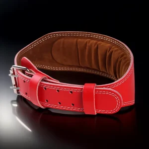 Custom Logo Weight Lifting Belt Heavy Duty Belt with Adjustable Buckle Stabilizing Lower Back Support