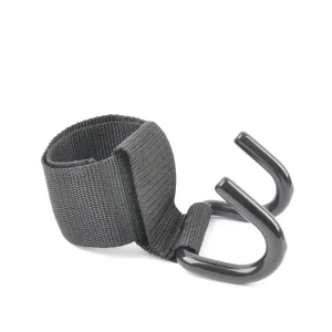 Custom Logo Weight Lifting Hooks with Neoprene Padded Weight Lifting Hooks with Wrist Straps for Deadlift and Strength Training