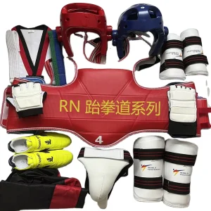 Custom Logo Whole Set Taekwondo Guard Body Protector Taekwondo Sparring Gear Set