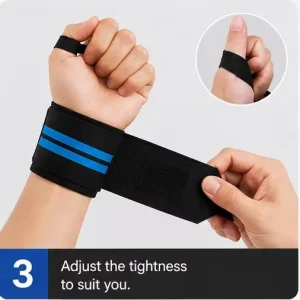 Custom Logo Wrist Guard for Gym Workout Weightlifting Wrist Support Manufacturer Supply