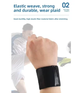 Custom Logo Wrist Protector Guard Pressure Sprain Tendon Sheath Pain Relief Lightweight Unisex Wristband Fitness