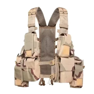 Custom Made Camouflage Molle Tactical Vest Safety Protective Outdoor Gear Security Guard Men Mesh Chest Rig Comfortable One Size