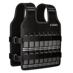 Custom Made Model WV01 Durable Adjustable Steel Plate Weighted Vest For Men Workout Body Protection Gym