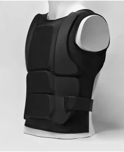 Custom Men Karate Chest Guard Karate Cotton Chest Protectors Martial Arts Protective Gear Equipment Black