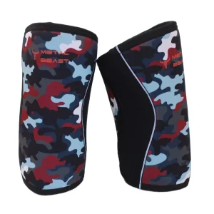 Custom Neoprene Gym Squat Pads Powerlifting Weightlifting Fitness Cross Training Compression 5mm 7mm Knee Support Sleeves