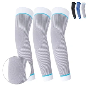 Custom Nylon Spandex Elbow Compression Sleeves Targeted Joint Support Breathable Performance Gear for Gym Fitness