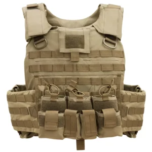 Custom Nylon Tactical Vest with Quick Release for Outdoor Safety Personal Defense Equipment