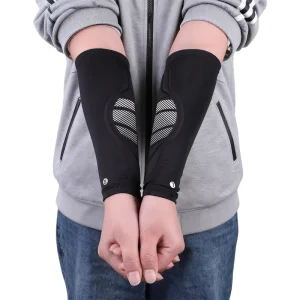 Custom Oem Arm Protection Compression Support Sports Non Slip Fit Indoor Training Elbow Padded Volleyball Arm Sleeve