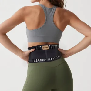Custom Oem Logo Adjustable Waist Back Support Brace & New Waist Support Belt With Support Boards