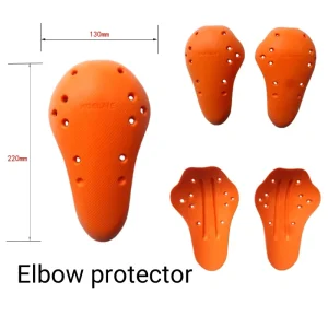 Custom PU Foam Elbow Knee and Shoulder Pads for Motorcycle and MTB Inner Gear Protection