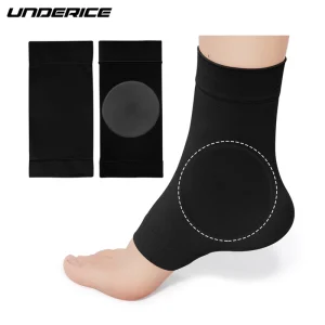 Custom Padded Skate Socks Gel Pads Ankle Sleeves Lace Bite Cushion Guards Foot Ankle Protection