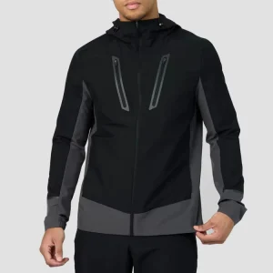 Custom Patchwork Lightweight Windbreaker Man Sports Outfits Gym Fitness Jacket for Men