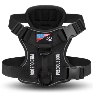 Custom Pet Harnesses Tactical Dog Harness Set Chest Dog 1000D Nylon Camouflage Dog Harness Set