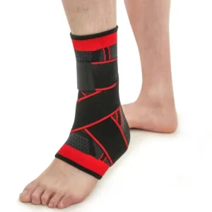 Custom Pneumatic Orthopedic Flexible Lace up Ankle Brace Strap Nylon Compression Breathable Basic Protection Unisex