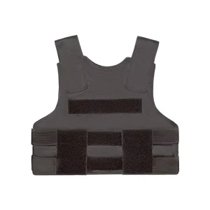 Custom Polyester Cotton Concealed Safety Soft Plate Tactical Vest Black with Custom Logo
