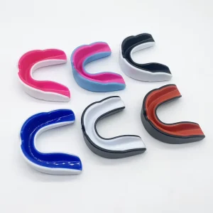 Custom Printed Moldable Mouthpiece Adult Youth Kids Sports Professional Mouth Guard for Boxing Football with case