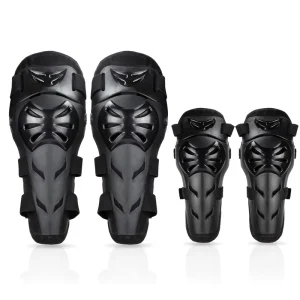 Custom Professional 4Pcs Moto Knee and Elbow Pads Protective Motorcycle Knee Pad Protector Guard