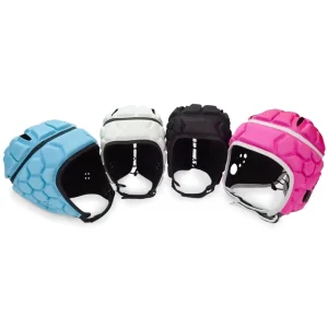 Custom Protection Reinforced Soft Shell Football Lightweight Headgear Scrum Sport Package Football Helmet Rugby Helmet
