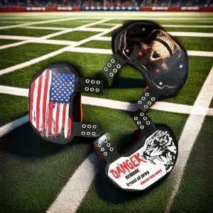 Custom Rugby & American Football Protective Gear Shoulder Pads with PBT Back Plate Rear Protector Lower Back Pads for Players