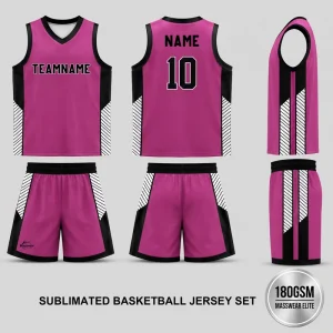 Custom Rugged Boys Basketball Uniform Breathable Moisture Wicking Quick Dry Tear Resistant Reinforced Performance Mesh Jersey
