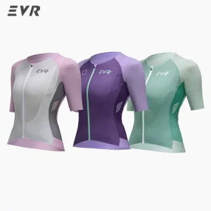Custom Short-Sleeve Cycling Jersey Women’s Adult Breathable Sun-Protective Mountain Bike Top Cycling Gear