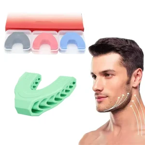 Custom Silicone Jawline Trainer Workout Exerciser Fitness Accessory with Ball Exercise Face Muscle Sr