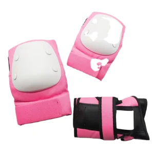 Custom Skateboard Roller Skating Protective Safety Gear Set with Elbow Pads Wrist Pads and Knee Pads for Kids Adults