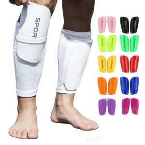 Custom Soccer Protection EVA 5MM Insert Shin Guards Breathable Lightweight Anti Collision for Football Adult Kids Teenager