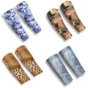 Custom Solid Digital Camo Forearm Sleeves Protective Garden Sleeves Arm Football Sports Arm Sleeves Cover