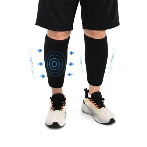 Custom Sport Football Shin Guards Weightlifting Calf Sleeves Anti Slip Compression Leg Support Protector For Running