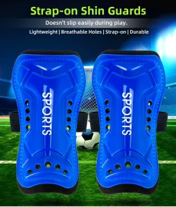 Custom Sport Soccer Shin Pad Breathable Football Protecting Shin Guards Lightweight Blank Shin Guards