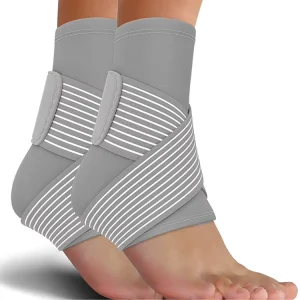 Custom Sports Ankle Brace Ankle Pain Relief Support for Men and Women Ideal for Sprains Strains Arthritis