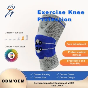 Custom Tailored Ergonomic Fit Durable Flexible Shockproof Outdoor Athletic Fitness Leg Guard Protective Knee Protector