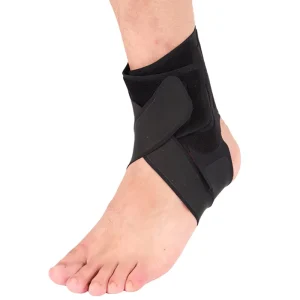 Custom Ultra Thin Breathable Foot Support with Double Layer Straps Compression Ankle Brace