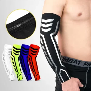 Custom Unisex Breathable Spandex Arm Sleeve UV Protection Guard for Basketball Running Fitness Cycling Outdoor Sport Arm Guard