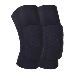Custom Volleyball Basketball Honeycomb Knee Pads Protective Gear Compression Knee Sleeve Brace