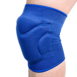 Custom logo Breathable Volleyball Knee Pad Sports Brace Protector Support Sleeve Anti slip with Protective Foam