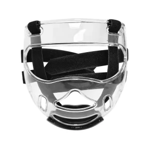 Custom logo Mask Sparring Gear Kids Face Shield Protective Gear Transparent Face Shield Taekwondo Mask Karate Mask