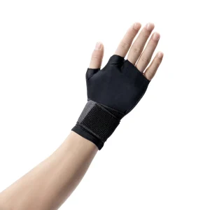 Custom logo Palm protection Imitation Leather Wrist Guard Fitness Weightlifting Equipment Hard Pull Grip