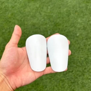 Customisable Small Blank White Sublimation Football Grip Socks Guards Shinpads Soccer Mini Shin Pads