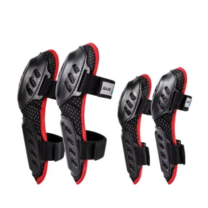 Customizable 4 Piece All Seasons Outdoor Sports Protective Gear Set for Cycling Includes Thick Warm Polyester Cotton Knee Pads