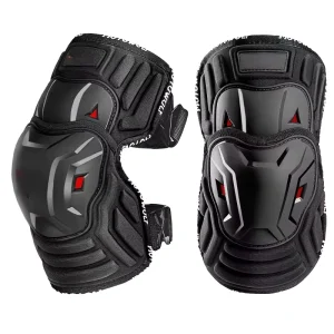 Customizable Adult Cycling Knee Guard Thick Flexible EVA Material Professional Protection Waterproof Adjustable Buckle Closure