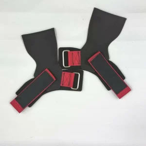 Customizable Anti-Slip Gym Palm Protector with Wrist Support for Left Right Hand Breathable Weightlifting Workout Gloves