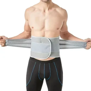 Customizable Breathable Lumbar Support Waist Brace Adjustable Back Relief Belt for Work Pain Management