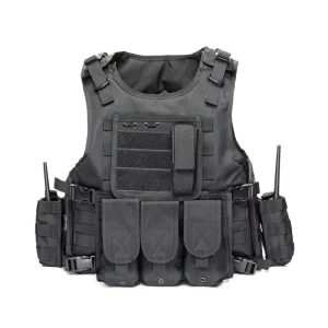 Customizable Fluorescent Security Tactical Vest Backpack Multifunctional Full Body Tactical Vest