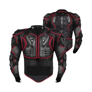Customizable Full Body Motorcycle Armor Jacket with Spine Chest Protection Motos Protector Gear for MTB Made of EVA Material