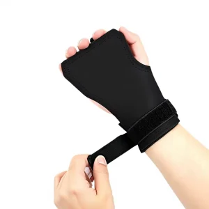 Customizable Hand Grips Fitness Wrist Wraps Rubber Based Hand Guards Sports Lifting Straps Pull Up Deadlift Palm Protectors